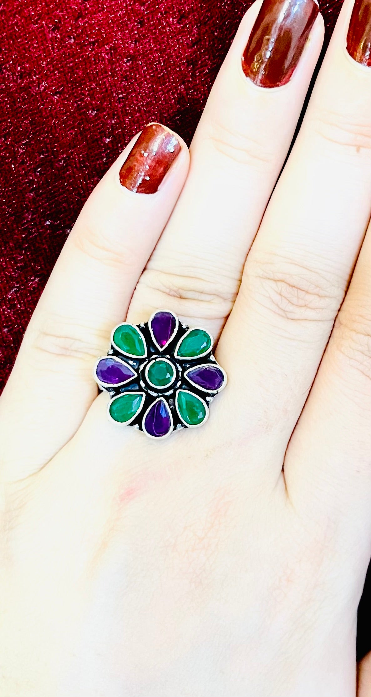 925 Silver Oxidised Ring
